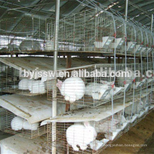 Cage d&#39;élevage de lapin bon marché, cage industrielle, cage commerciale de lapin pour le lapin dans la ferme du Kenya